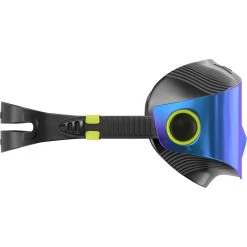 AQUASPHERE Defy Ultra Swim Goggles - Indigo Titanium Mirrored - Black/Bright Yellow -Aqua Fit Shop aquasphere defy ultra swim goggles indigo titanium mirrored black bright yellow 1 1459394