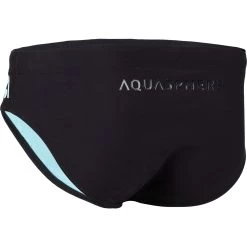 AQUASPHERE Essential Swim Brief 8cm - Black/Light Blue 12 AQUASPHERE Essential Swim Brief 8cm - Black/Light Blue -Aqua Fit Shop aquasphere essential costumi da bagno 8cm black light blue 4 1175072