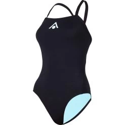 AQUASPHERE Essential Tie Back Swimsuit Women - Black/Black