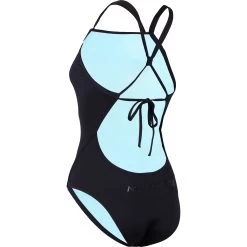 AQUASPHERE Essential Tie Back Swimsuit Women - Black/Black 13 AQUASPHERE Essential Tie Back Swimsuit Women - Black/Black -Aqua Fit Shop aquasphere essential tie back swimsuit women black black 4 1175232