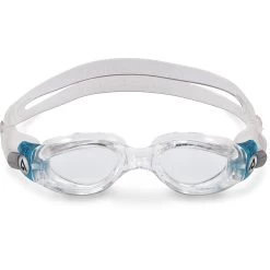 AQUASPHERE Kaiman Small Swim Goggles - Clear - Transparent/Turquoise