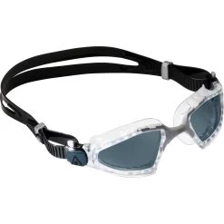 AQUASPHERE Kayenne Pro Swim Goggles - Smoke Tinted - Transparent/Grey -Aqua Fit Shop aquasphere kayenne pro swim goggles smoke tinted transparent grey 3 1497188