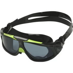 AQUASPHERE Seal 2.0 Swim Goggles - Smoke Tinted - Black/Green -Aqua Fit Shop aquasphere seal 2 1438928