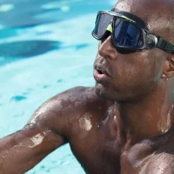 AQUASPHERE Seal 2.0 Swim Goggles - Smoke Tinted - Black/Green -Aqua Fit Shop aquasphere seal 2 1438932