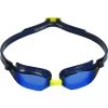 AQUASPHERE Xceed.A Swim Goggles - Blue Titanium Mirrored - Navy Blue/Navy Blue -Aqua Fit Shop aquasphere xceed 1272410