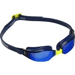 AQUASPHERE Xceed.A Swim Goggles - Blue Titanium Mirrored - Navy Blue/Navy Blue -Aqua Fit Shop aquasphere xceed 1272412
