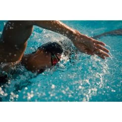 AQUASPHERE Xceed Swim Goggles - Red Titanium Mirrored - Black/Black -Aqua Fit Shop aquasphere xceed swim goggles red titanium 2 3 1439358