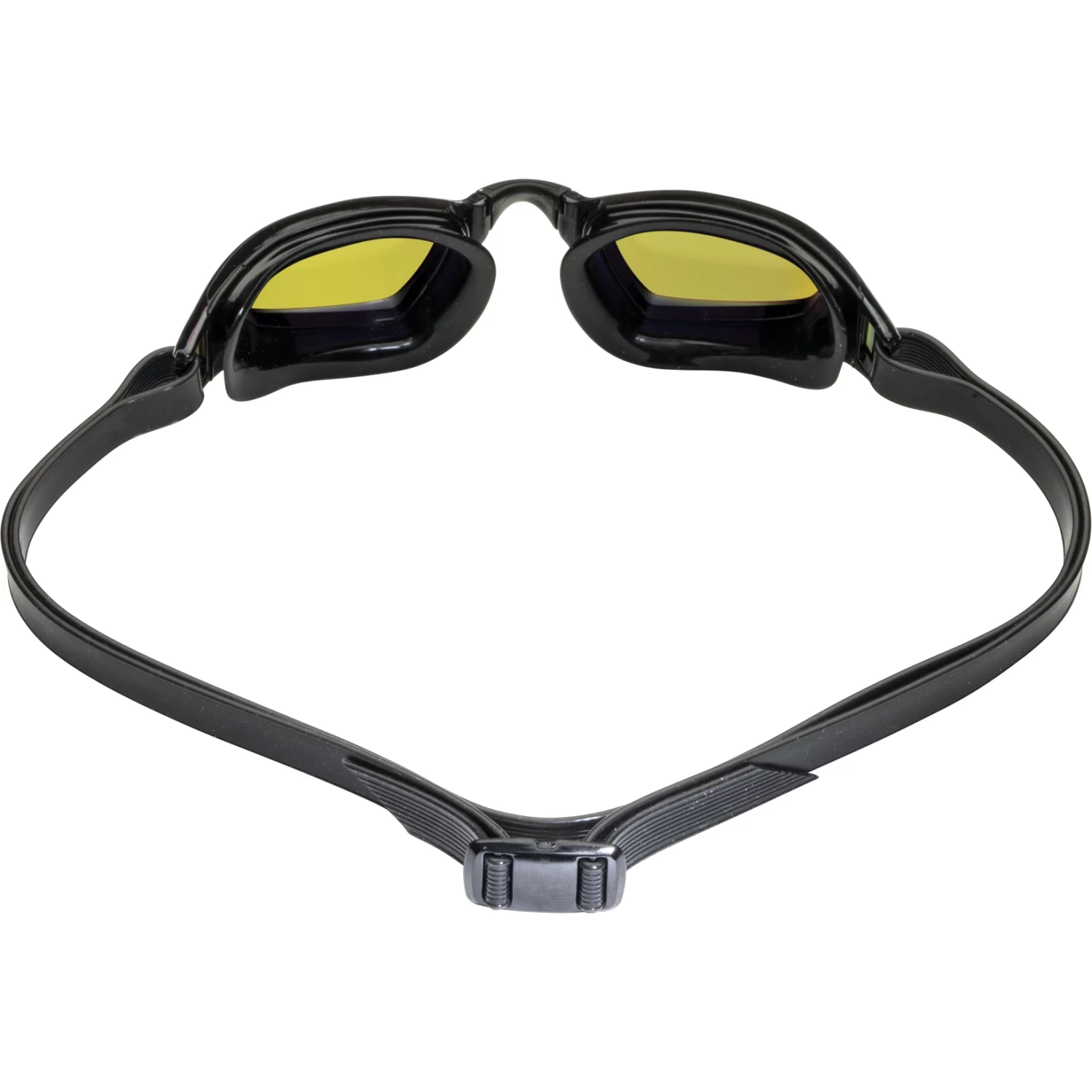 AQUASPHERE Xceed Swim Goggles - Yellow Titanium Mirrored - Black/Black/Black 4 AQUASPHERE Xceed Swim Goggles - Yellow Titanium Mirrored - Black/Black/Black - Image 2