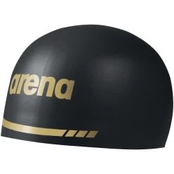 Arena 3D Soft Swim Cap - Black/Gold
