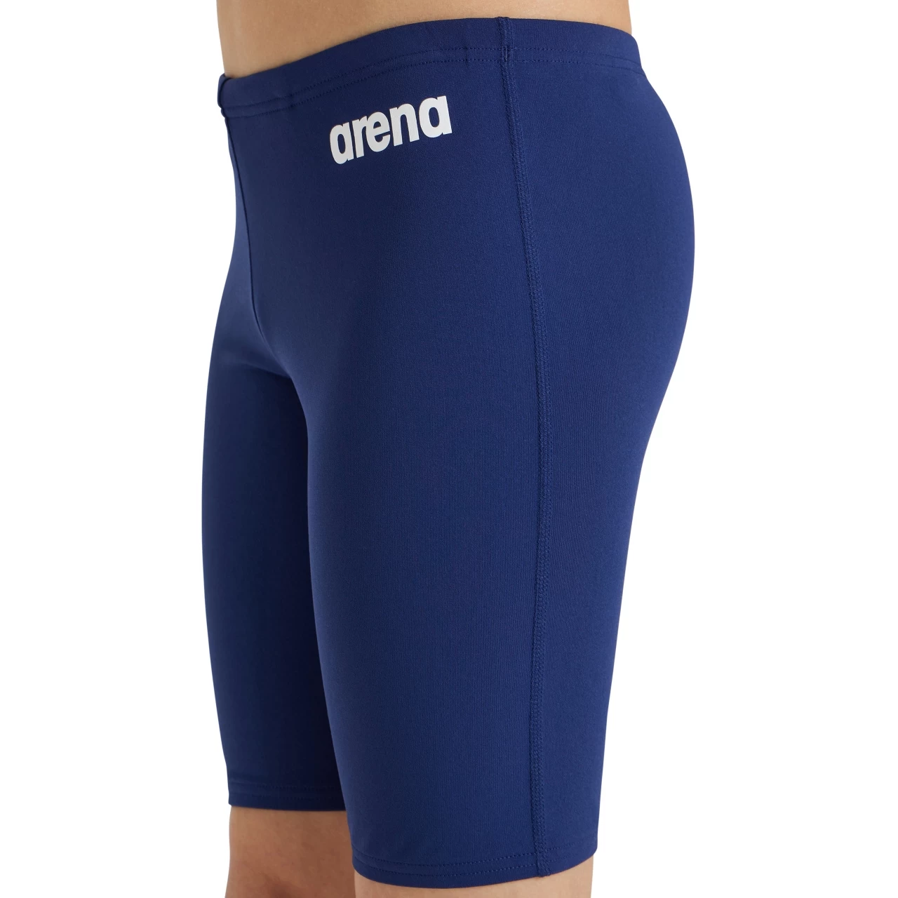 Arena Team Solid Swim Jammer Boys - Navy-White 10 Arena Team Solid Swim Jammer Boys - Navy-White - Image 8
