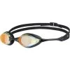 Arena Cobra Swipe Mirror Swimming Goggles - Yellow Copper - Black -Aqua Fit Shop arena cobra swipe mirror swimming goggles yellow copper black 1 975417