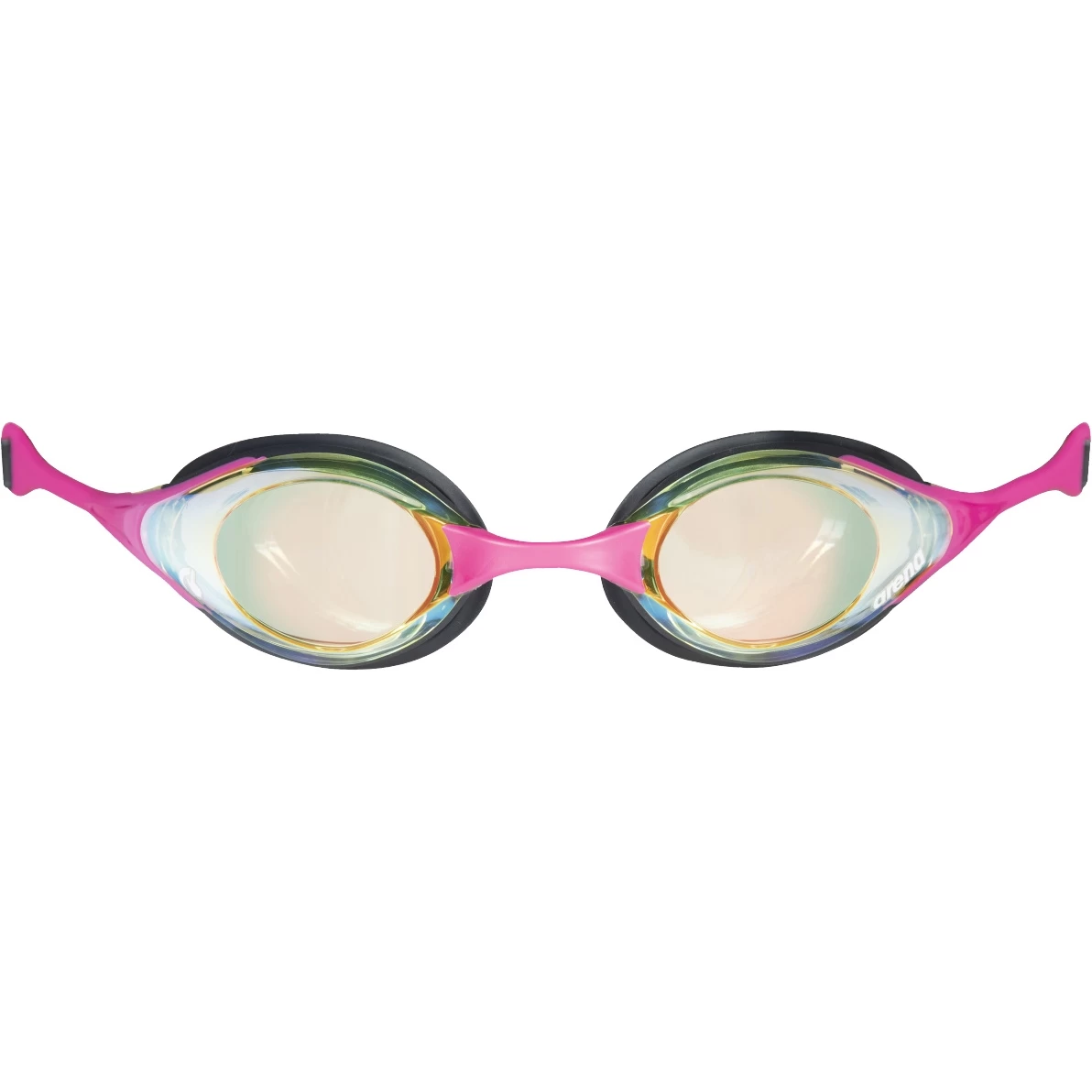 Arena Cobra Swipe Mirror Swimming Goggles - Yellow Copper - Pink 4 Arena Cobra Swipe Mirror Swimming Goggles - Yellow Copper - Pink - Image 2