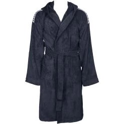 Arena Core Soft Bathrobe - Navy White -Aqua Fit Shop arena core soft robe navy white 3 975466