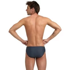 Arena Feel Branch Swim Briefs Men - Asphalt -Aqua Fit Shop arena feel mens branch swim briefs asphalt 6 1363651