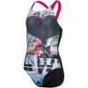 Arena Placement V Back Swimsuit Girls - Black-Freak Rose 2 Arena Placement V Back Swimsuit Girls - Black-Freak Rose -Aqua Fit Shop arena girls swimsuit v back placement black freak rose 1 1250679