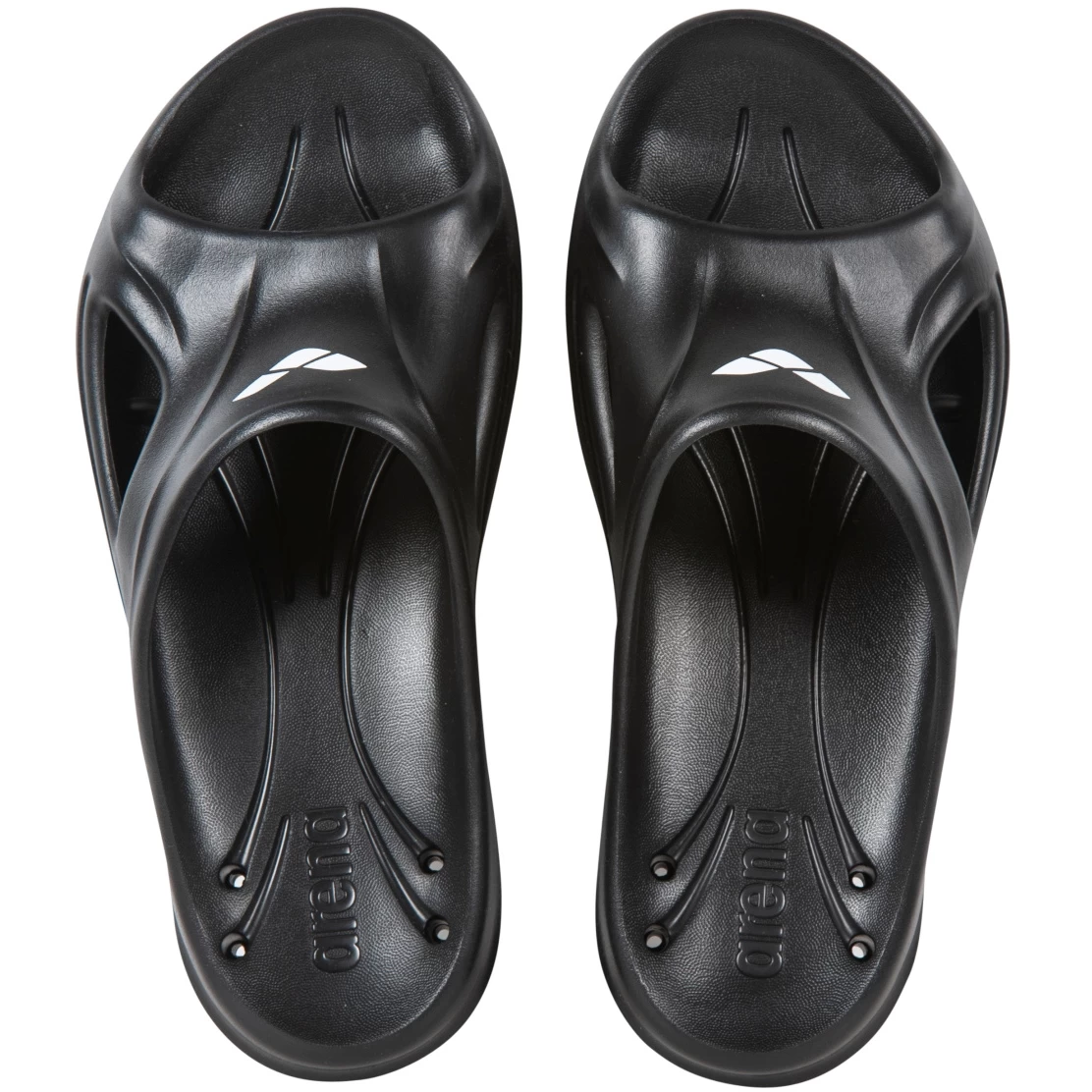 Arena Hydrosoft II Slide Sandal - Black 6 Arena Hydrosoft II Slide Sandal - Black - Image 4