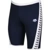 Arena Icons Solid Jammer Men - Navy-White -Aqua Fit Shop arena icons solid swim jammer navy white 1 1121740