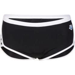 Arena Icons Solid Low-Waist Swim Shorts Men - Black-White -Aqua Fit Shop arena icons solid swim low waist short black white 3 1251071