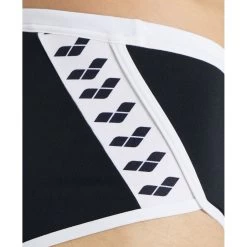 Arena Icons Solid Low-Waist Swim Shorts Men - Black-White -Aqua Fit Shop arena icons solid swim low waist short black white 9 1251078