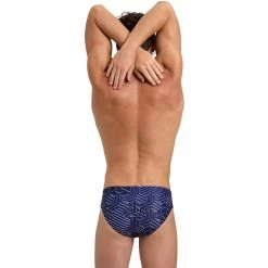 Arena Performance Kikko Pro Swim Briefs Men - Navy/Navy Multi -Aqua Fit Shop arena mens kikko pro swim briefs navy navy multi 6 1512927
