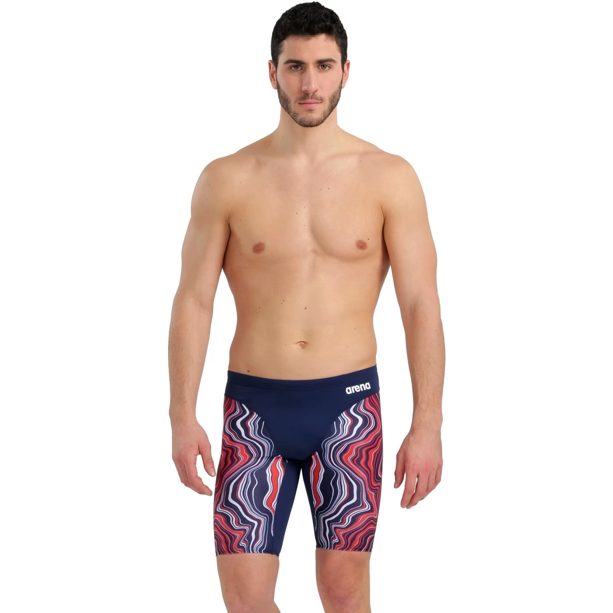 Arena Marbled Jammers Men - Navy-Red Multi 7 Arena Marbled Jammers Men - Navy-Red Multi - Image 5