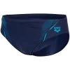 Arena Performance Graphic Swim Briefs Men - Navy/Turquoise -Aqua Fit Shop arena mens swim briefs graphic navy turquoise 3 1512965