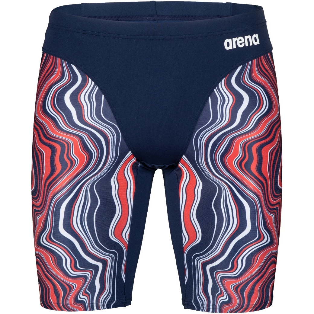 Arena Marbled Jammers Men - Navy-Red Multi 5 Arena Marbled Jammers Men - Navy-Red Multi - Image 3