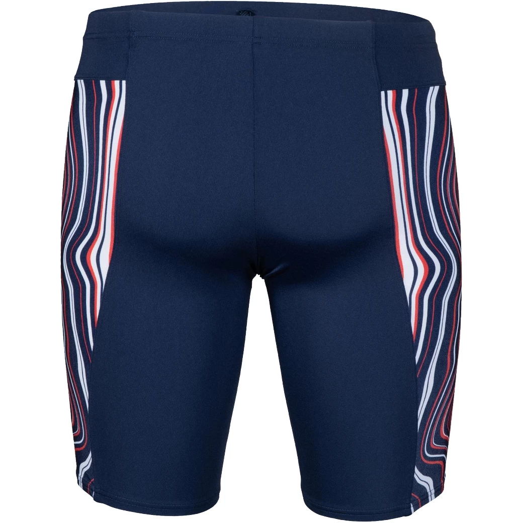 Arena Marbled Jammers Men - Navy-Red Multi 6 Arena Marbled Jammers Men - Navy-Red Multi - Image 4