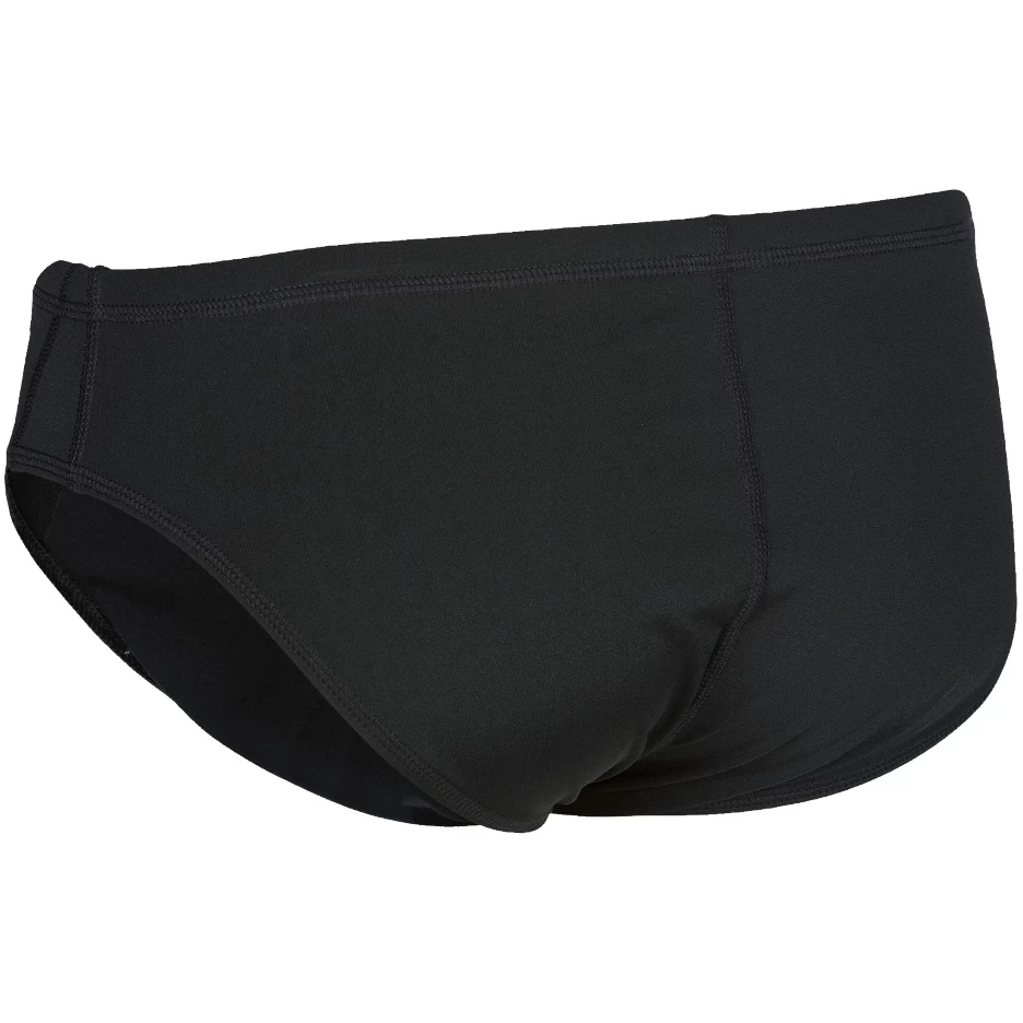 Arena Team Solid Swim Briefs Men - Black-White 4 Arena Team Solid Swim Briefs Men - Black-White - Image 2