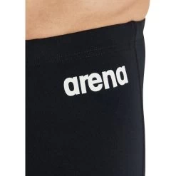 Arena Team Solid Swim Jammer Men - Black/White -Aqua Fit Shop arena mens team swim jammer solid black white 7 1251373
