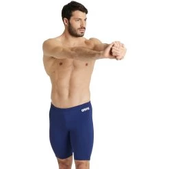 Arena Team Solid Swim Jammer Men - Navy/White 15 Arena Team Solid Swim Jammer Men - Navy/White -Aqua Fit Shop arena mens team swim jammer solid navy white 5 1251379