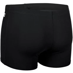 Arena Team Solid Swim Shorts Men - Black/White -Aqua Fit Shop arena mens team swim short solid black white 3 1251434