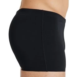 Arena Team Solid Swim Shorts Men - Black/White -Aqua Fit Shop arena mens team swim short solid black white 8 1251439