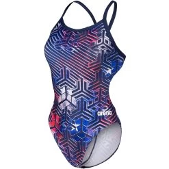 Arena Performance Kikko Pro Challenge Back Swimsuit Women - US Flag