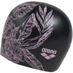 Arena Sirene Swim Cap Women - Cecilia Black -Aqua Fit Shop arena sirene womens swim cap cecilia black 3 1052523