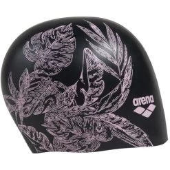 Arena Sirene Swim Cap Women - Cecilia Black -Aqua Fit Shop arena sirene womens swim cap cecilia black 8 1052528