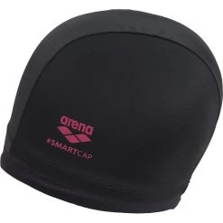 Arena Smartcap Swim Cap - Black -Aqua Fit Shop arena smartcap unisex swim cap black 4 977286