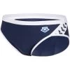 Arena Icons Swim Briefs Solid Men - Navy-White -Aqua Fit Shop arena solid icons swim briefs navy white 1 1250957