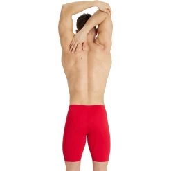 Arena Team Solid Swim Jammer Men - Red/White -Aqua Fit Shop arena team mens jammer solid red white 5 1364158