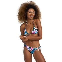 Arena Allover Triangle Bikini Women - Galapagos Multi -Aqua Fit Shop arena womens allover triangle bikini galapagos multi 5 1364528