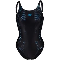Arena Feel Imprint U Back Swimsuit Women - Black -Aqua Fit Shop arena womens imprint swimsuit u back b black 1 1513043