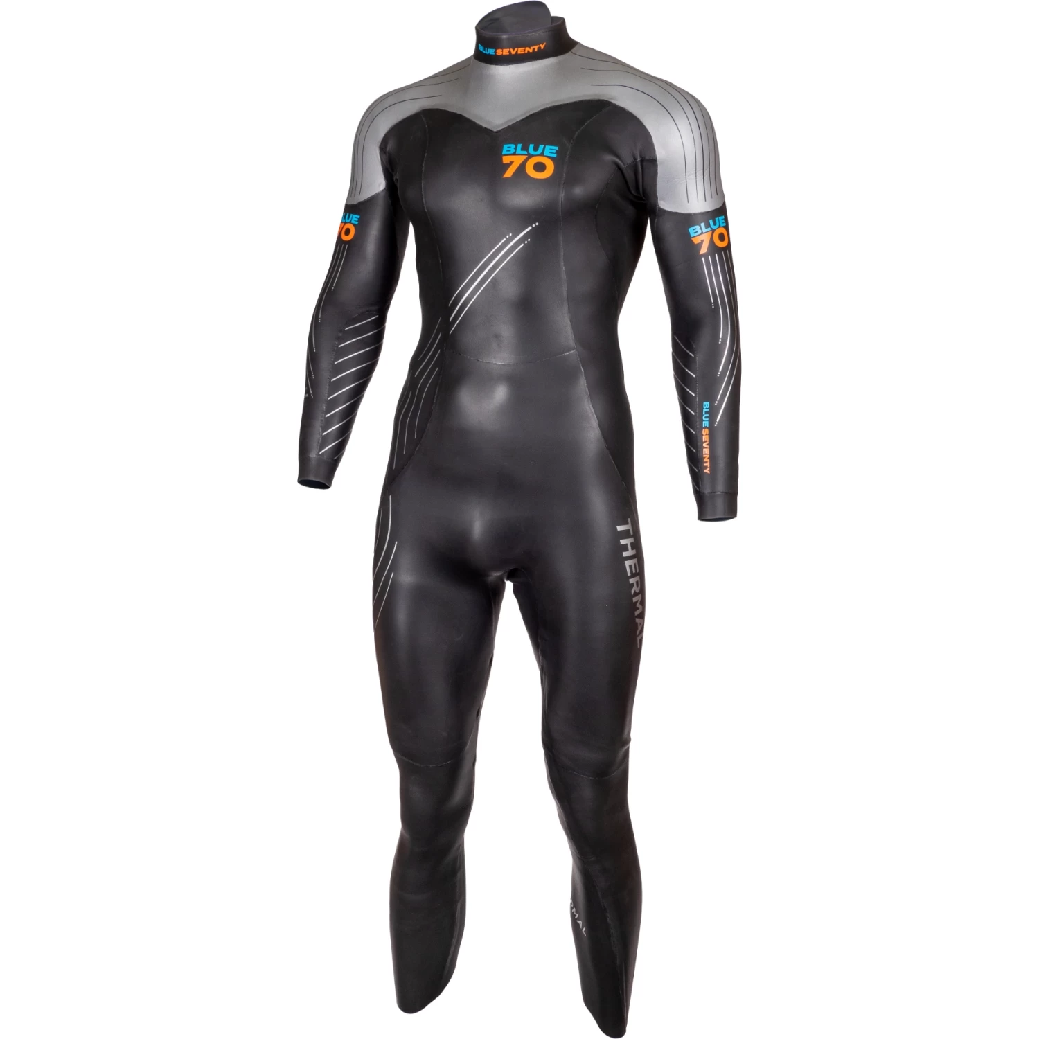 Blueseventy Reaction Thermal Wetsuit - Black-silver 3 Blueseventy Reaction Thermal Wetsuit - Black-silver