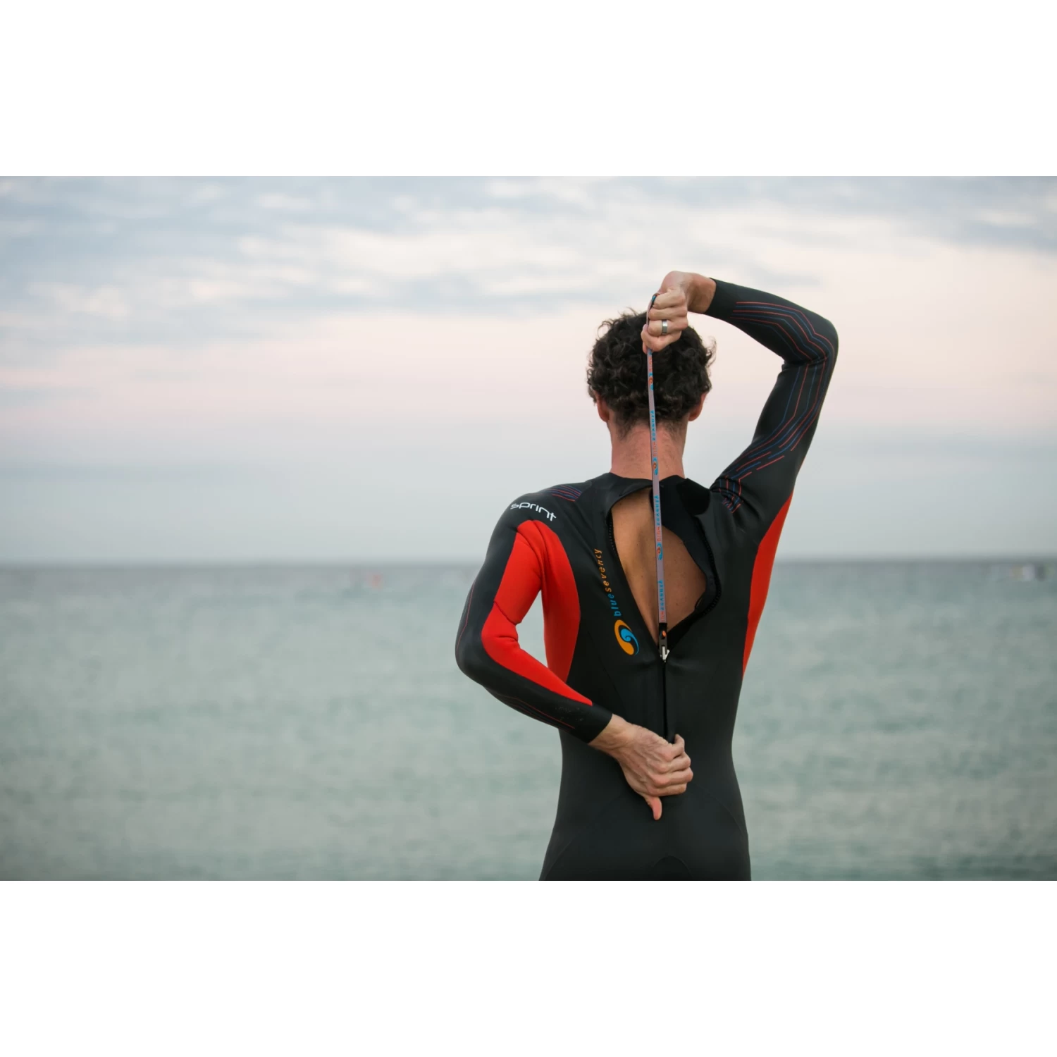 Blueseventy Sprint Wetsuit - Black/orange 10 Blueseventy Sprint Wetsuit - Black/orange - Image 8