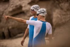 Sailfish Womens Swimskin Rebel Pro Sleeve 1 - Blue/white -Aqua Fit Shop bq2i3611 933570