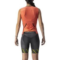 Castelli Free 2 W Tri Singlet Women's - Coral Flash 583 -Aqua Fit Shop castelli free 2 w tri singlet womens coral flash 583 3 1132637