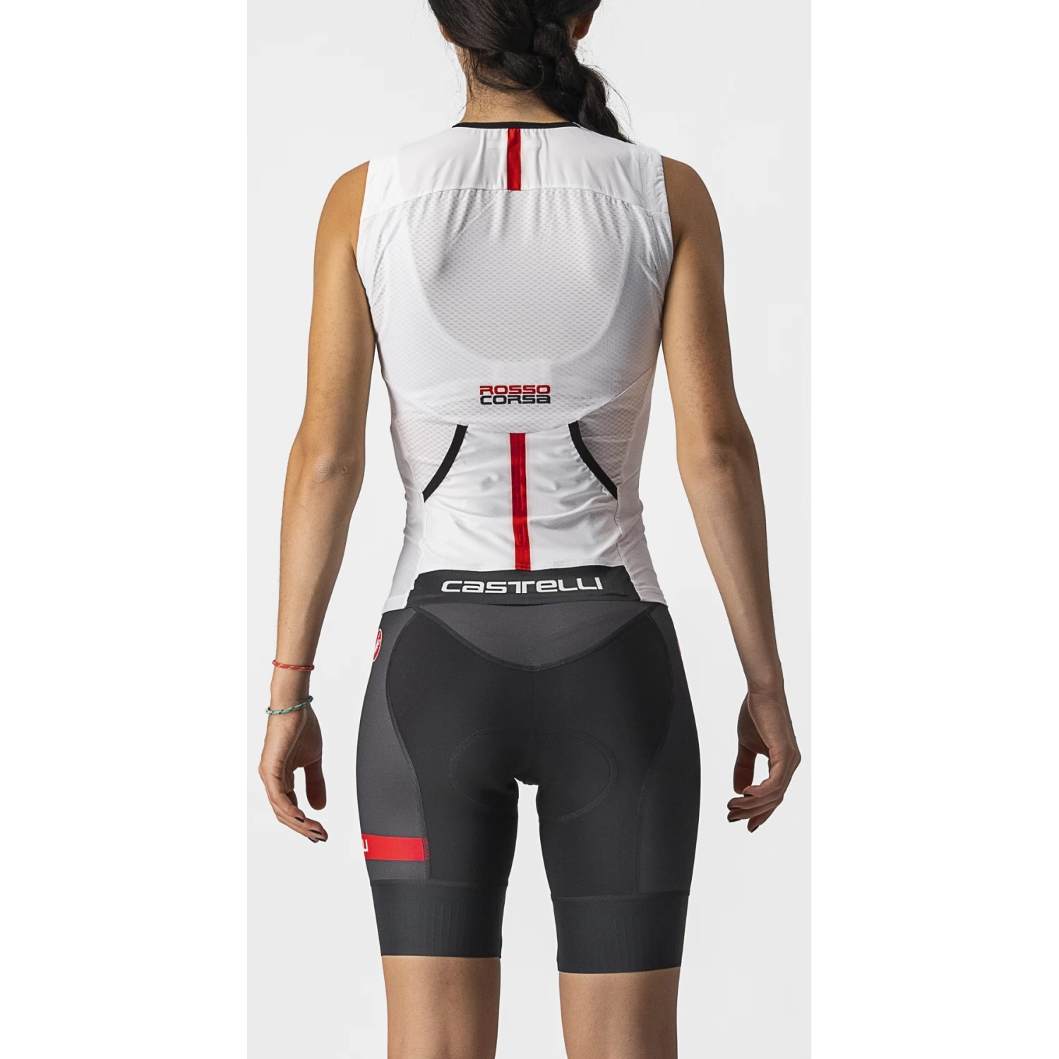 Castelli Free 2 W Tri Singlet Women's - White/black 101 8 Castelli Free 2 W Tri Singlet Women's - White/black 101 - Image 6