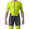 Castelli Free Sanremo 2 Suit Short Sleeve - Electric Lime/niagara Blue 383 -Aqua Fit Shop castelli free sanremo 2 suit short sleeve electric lime niagara blue 383 2 1350733