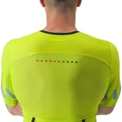 Castelli Free Sanremo 2 Suit Short Sleeve - Electric Lime/niagara Blue 383 -Aqua Fit Shop castelli free sanremo 2 suit short sleeve electric lime niagara blue 383 4 1350735