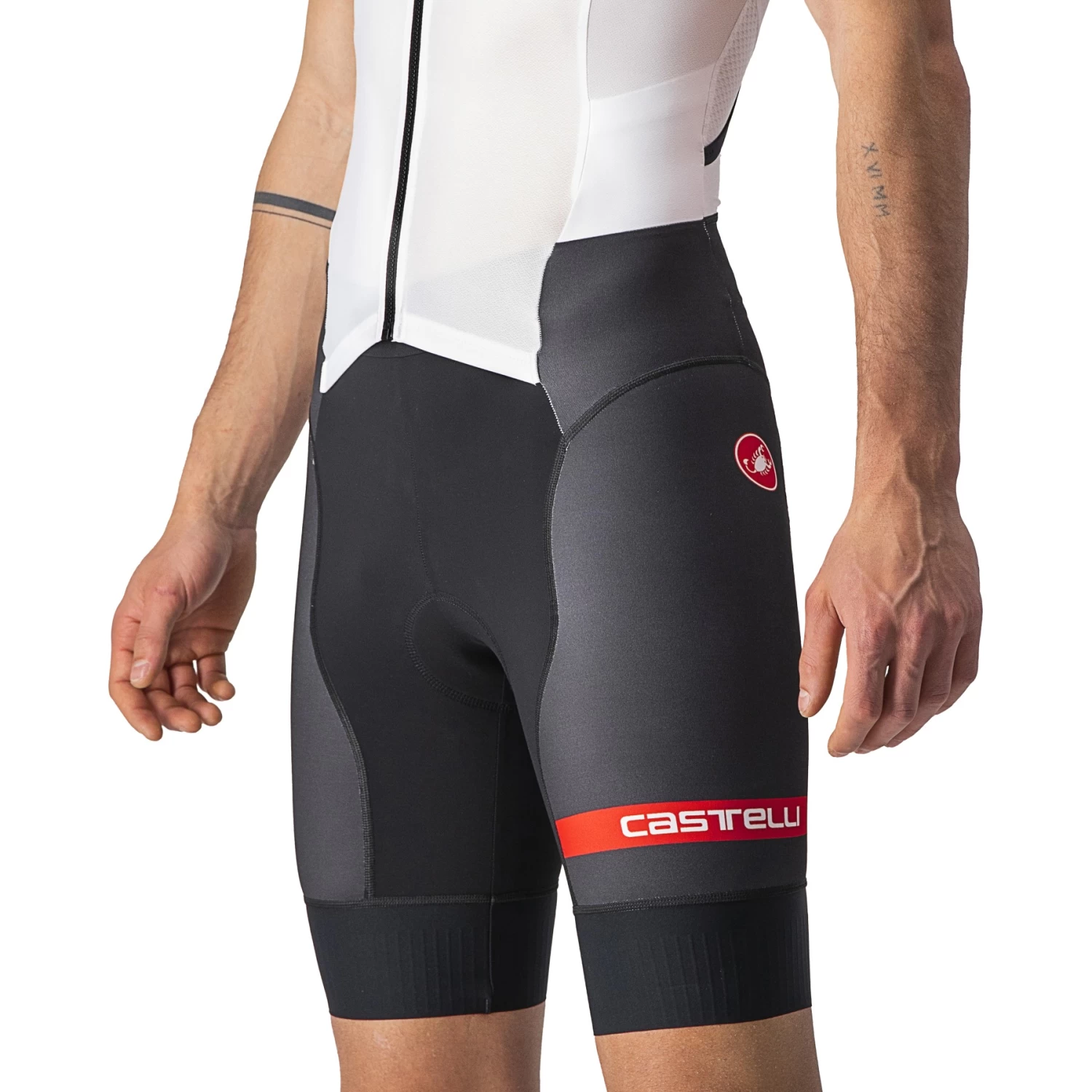 Castelli Free Sanremo 2 Suit Sleeveless - White/black 101 7 Castelli Free Sanremo 2 Suit Sleeveless - White/black 101 - Image 5