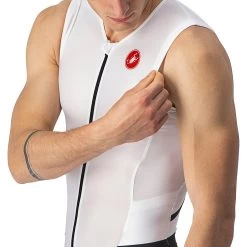 Castelli Free Sanremo 2 Suit Sleeveless - White/black 101 13 Castelli Free Sanremo 2 Suit Sleeveless - White/black 101 -Aqua Fit Shop castelli free sanremo 2 suit sleeveless white black 101 5 1127103